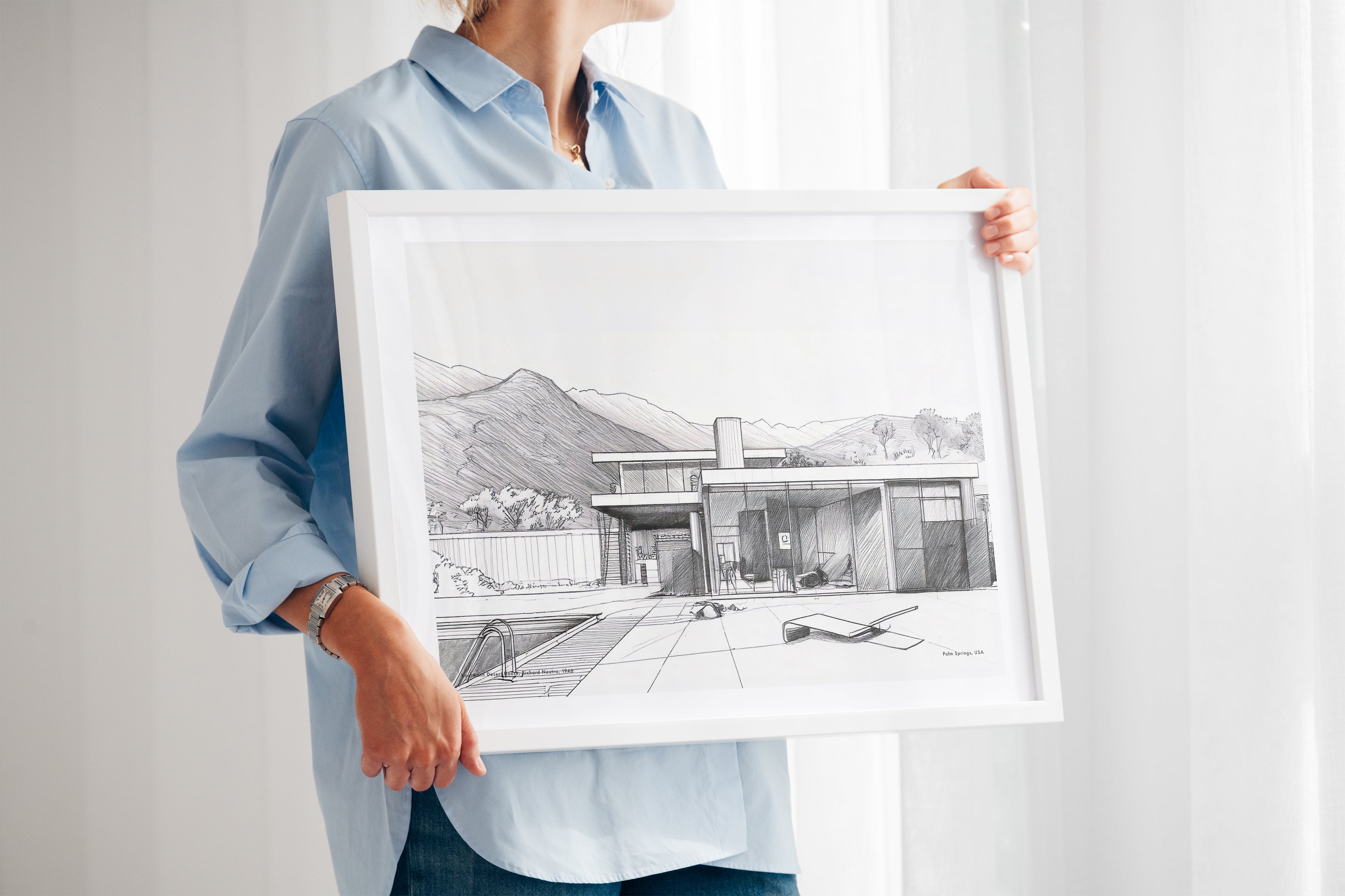 Kaufmann Desert House Sketch