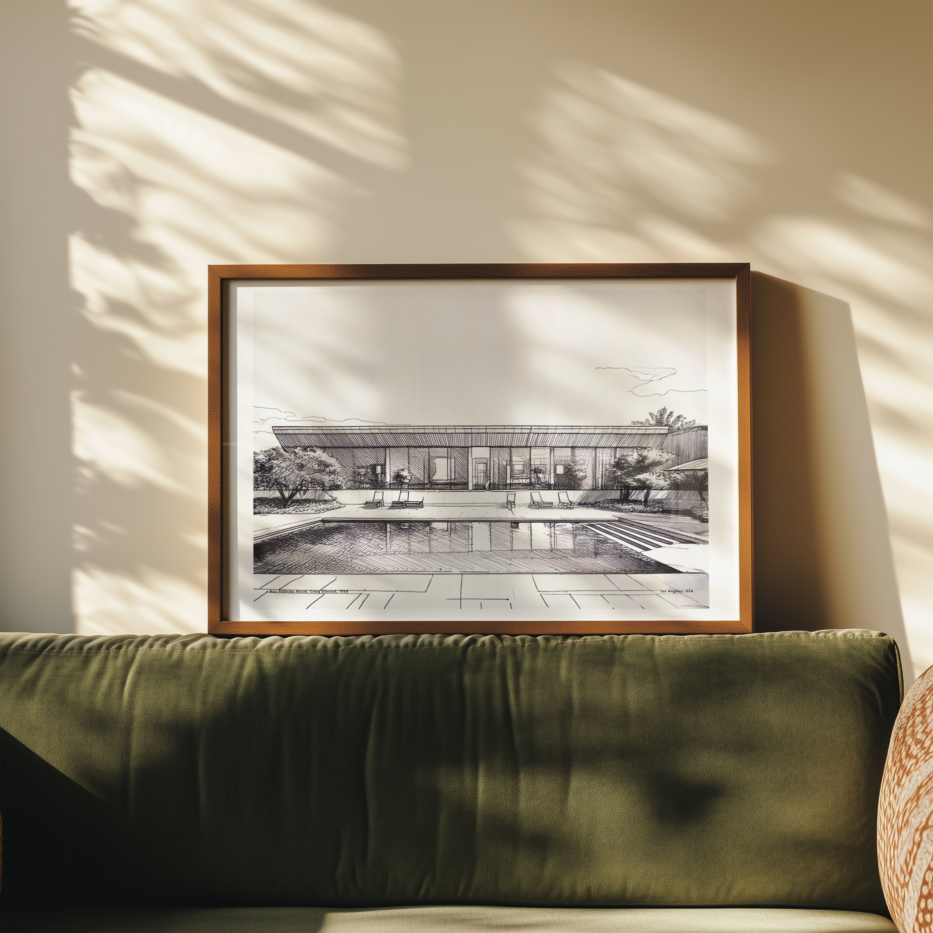 Max Palevsky House Sketch