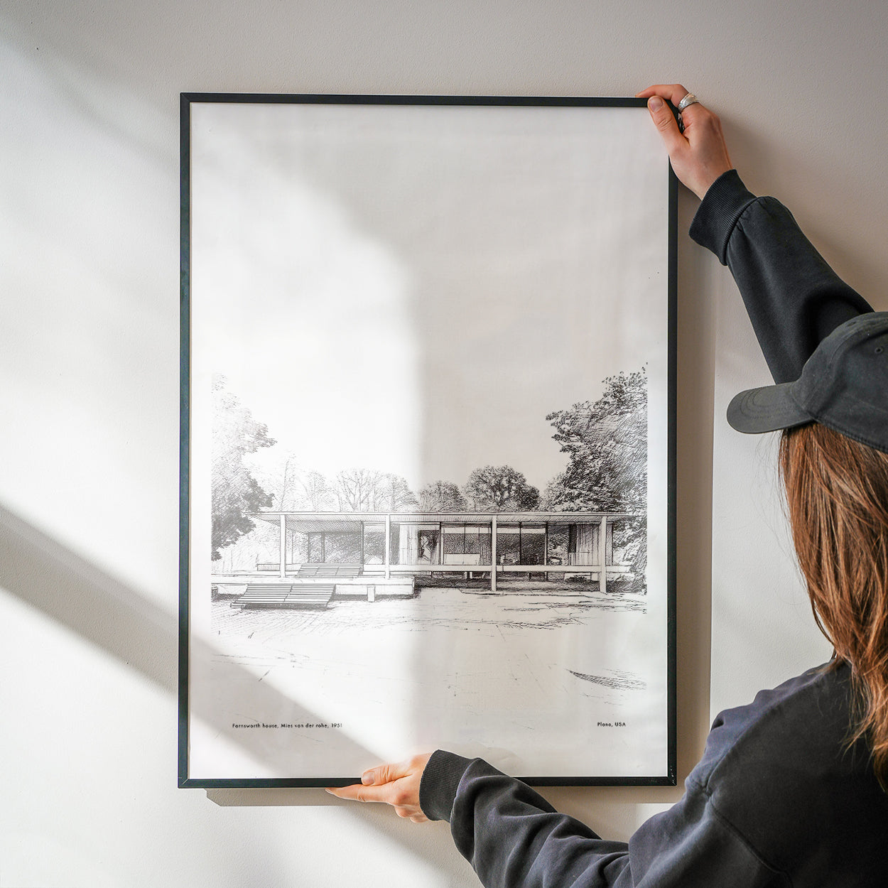 Farnsworth House Sketch