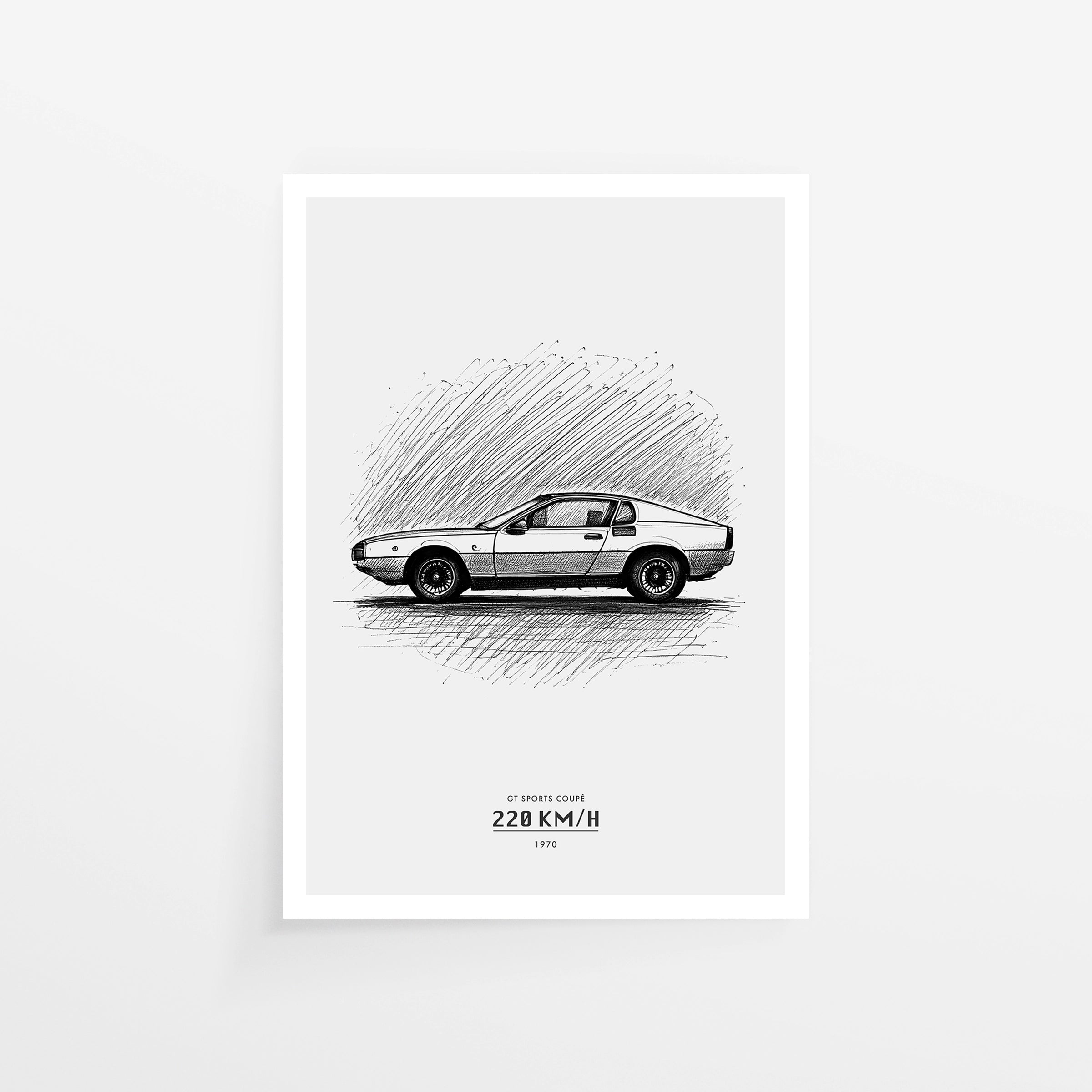 GT Sports Coupé Sketch