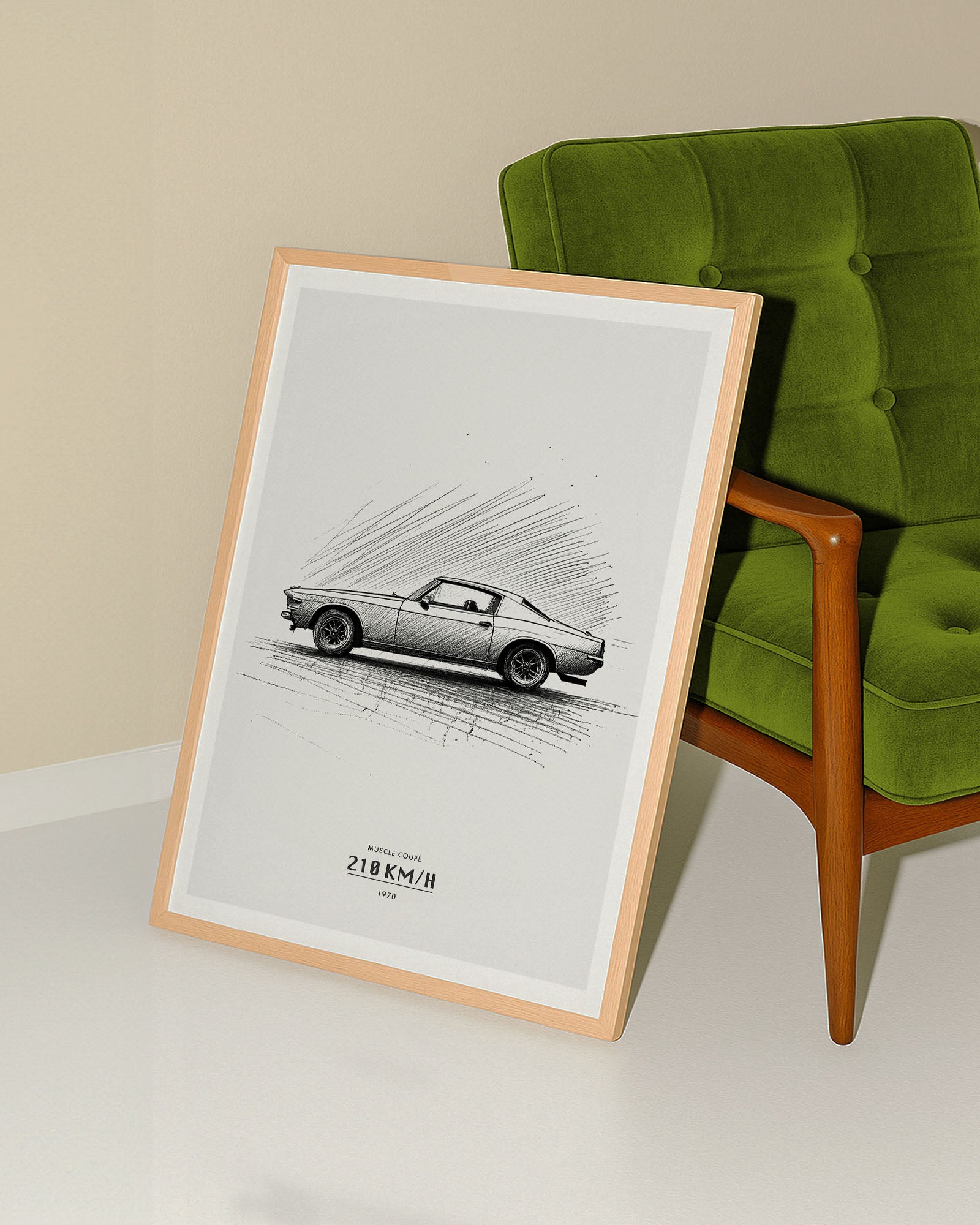 Muscle Coupe Iconic 1970s Car