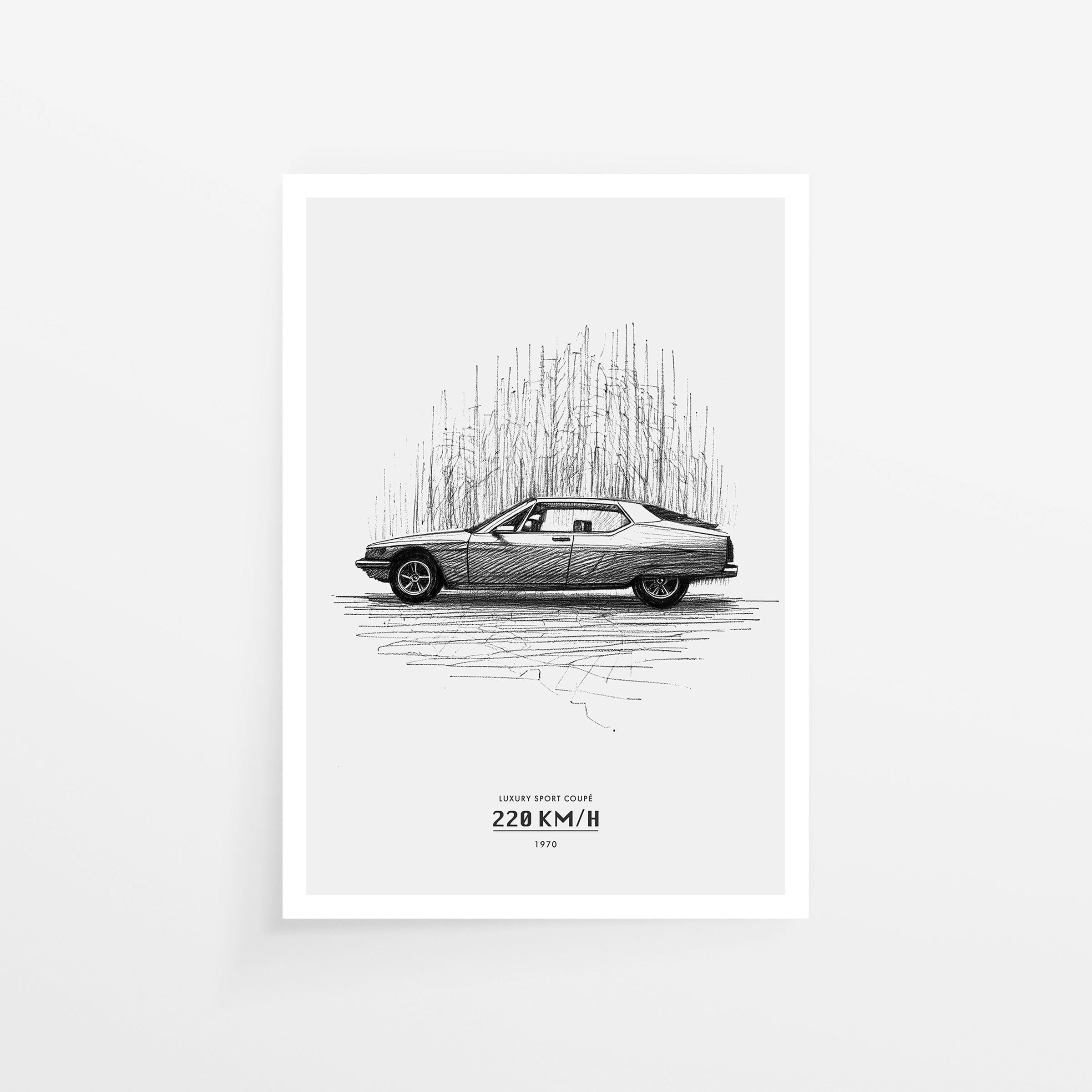 Luxury Sport Coupe '70s Automotive