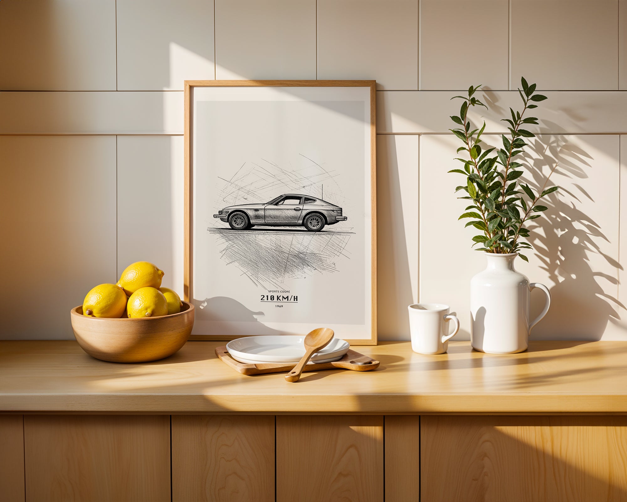 Classic Sports Coupé Sketch
