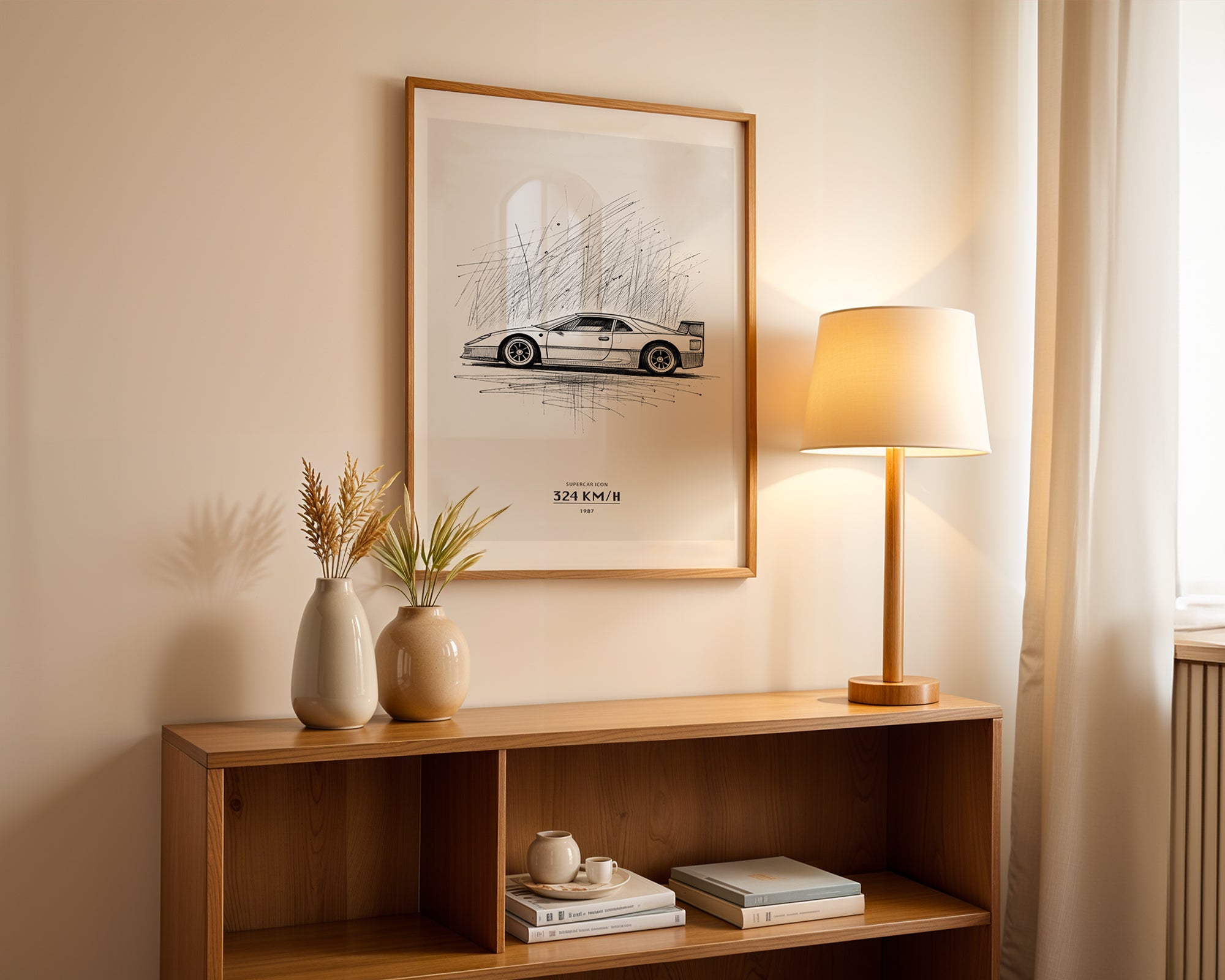 Supercar Icon Sketch