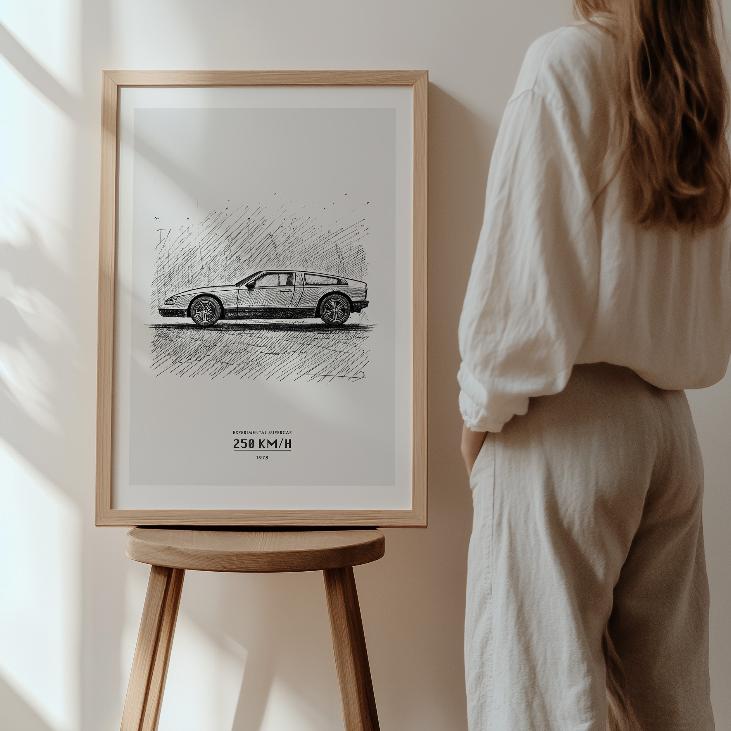 Experimental Supercar Sketch