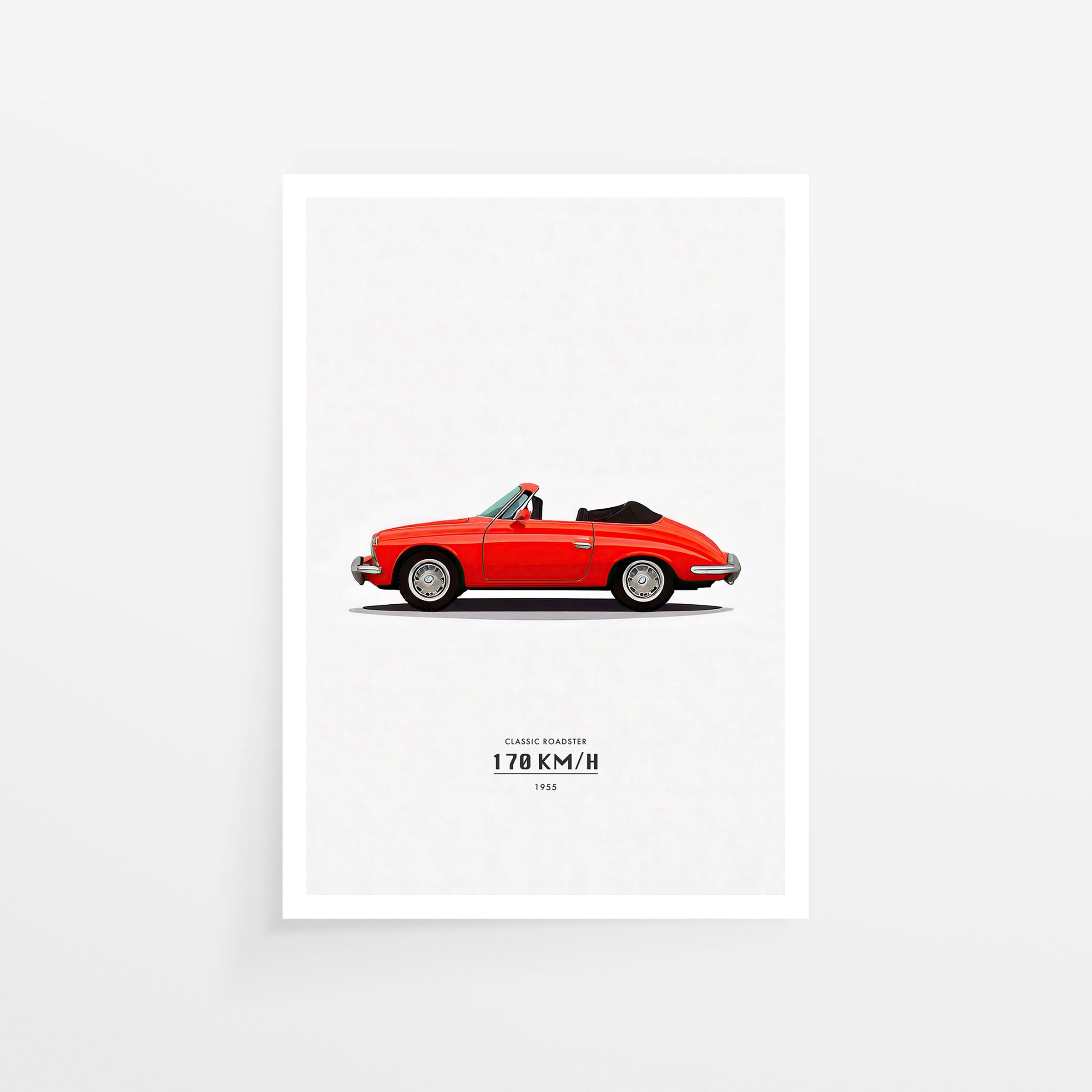 Classic Red Roadster