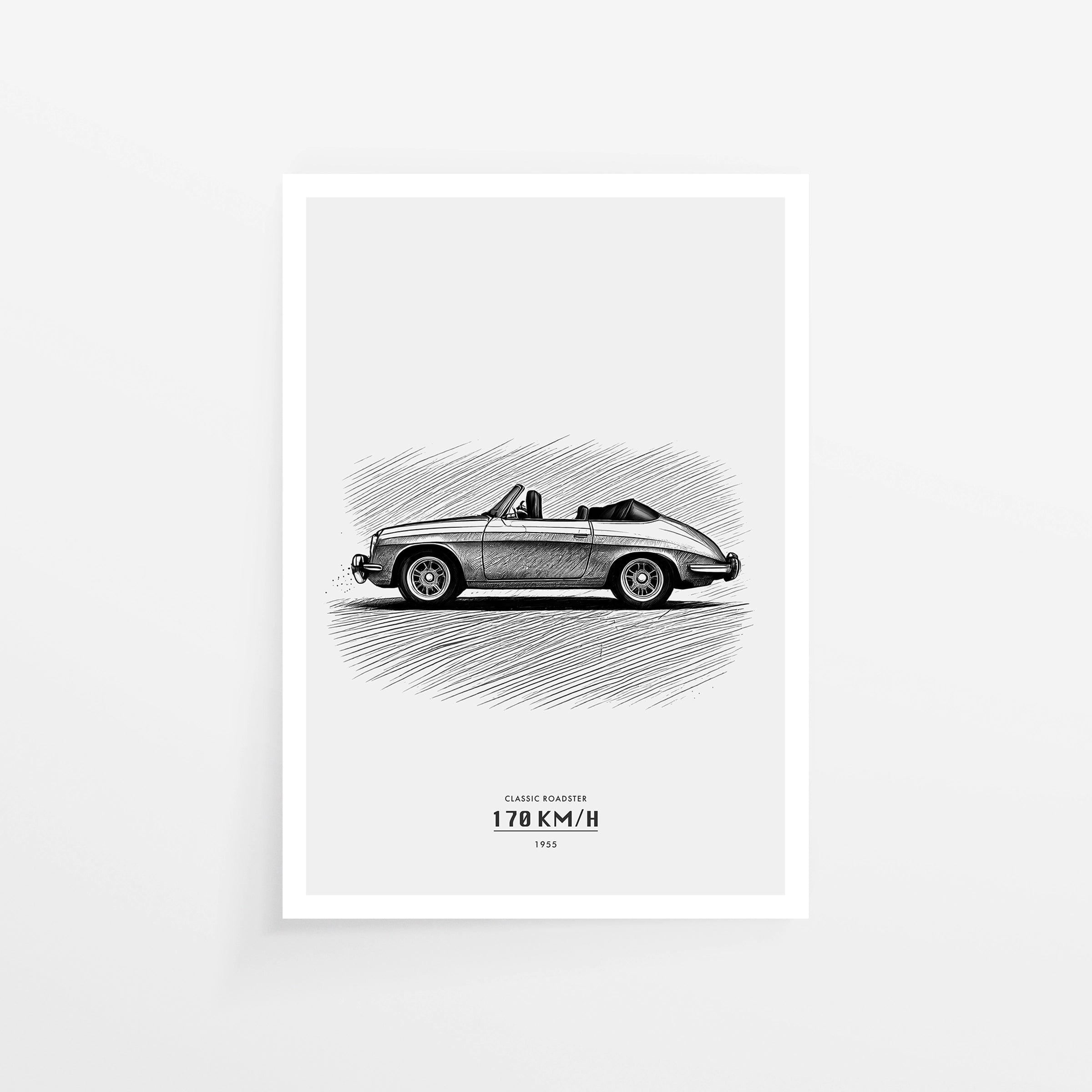 Classic Roadster Sketch