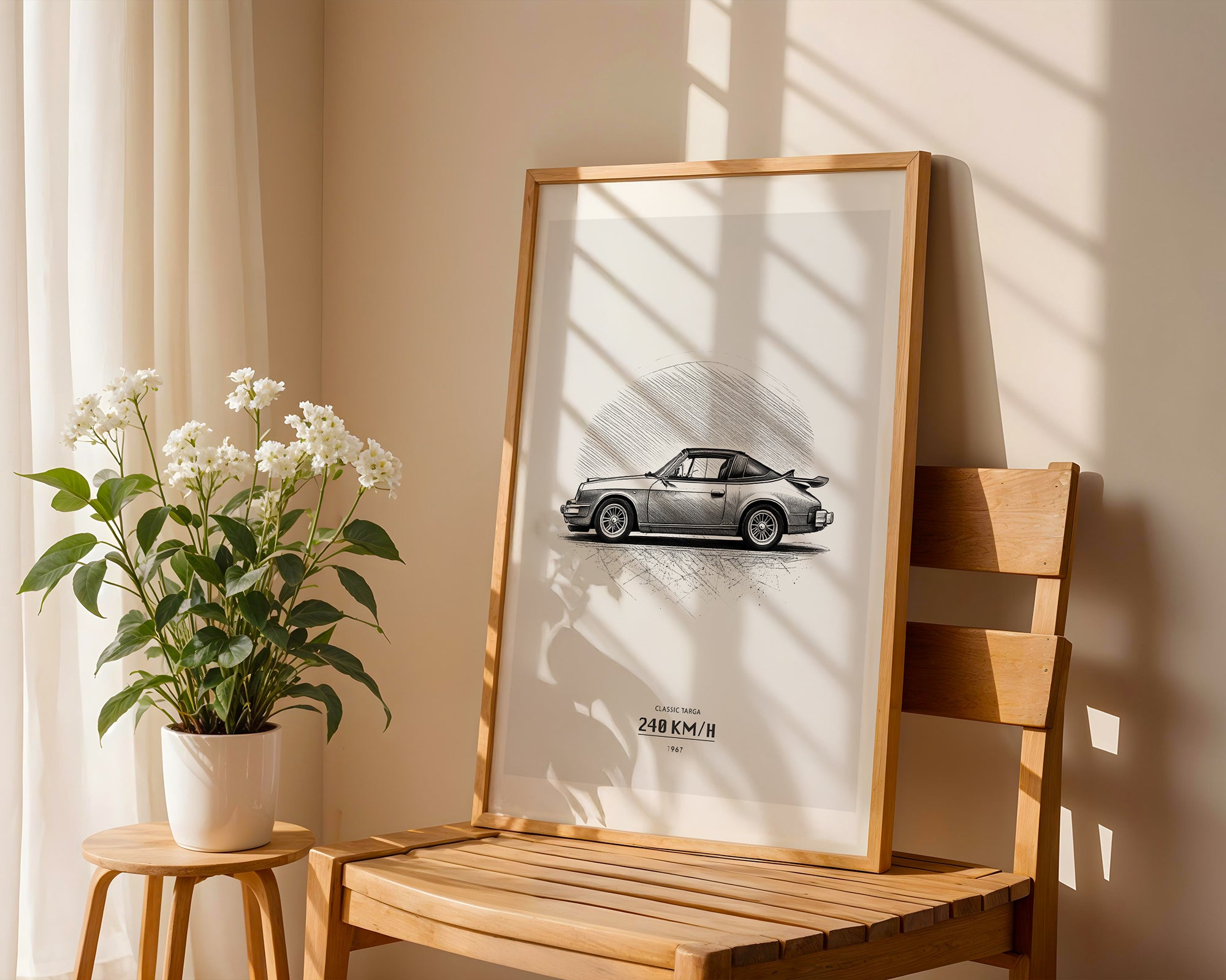 Vintage Sport Line Sketch