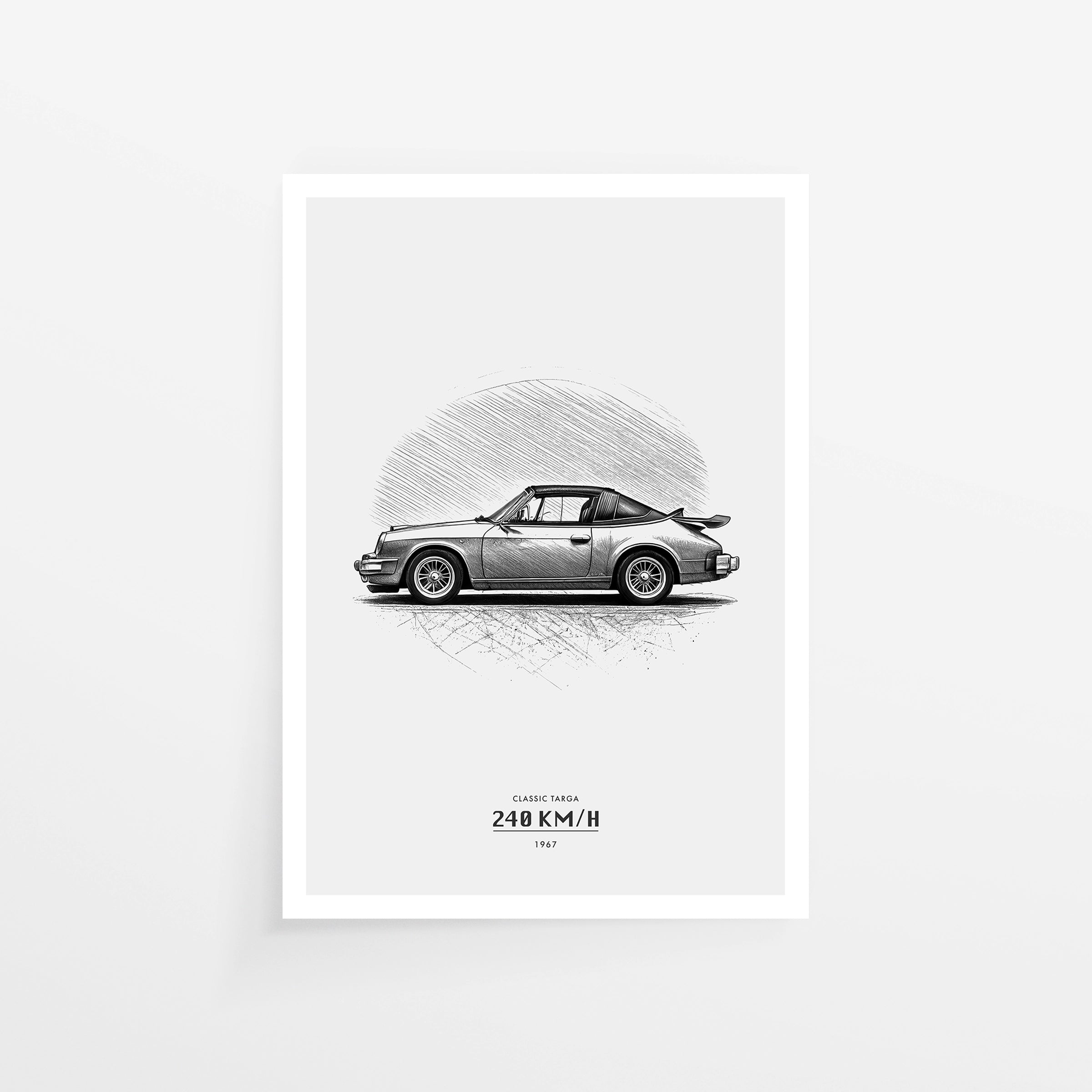 Vintage Sport Line Sketch